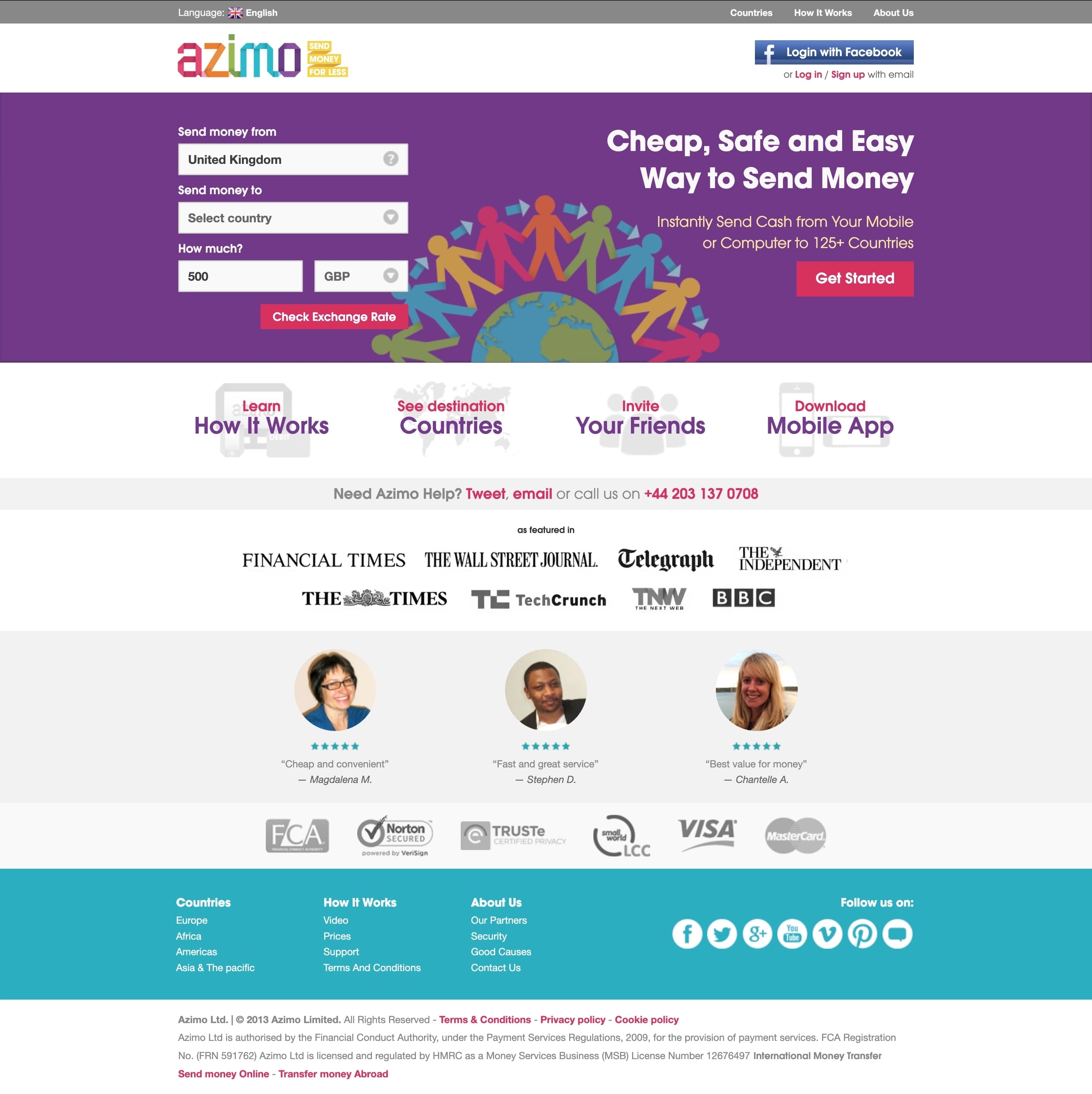 Azimo fintech money transfer app – cross‑border payments case study